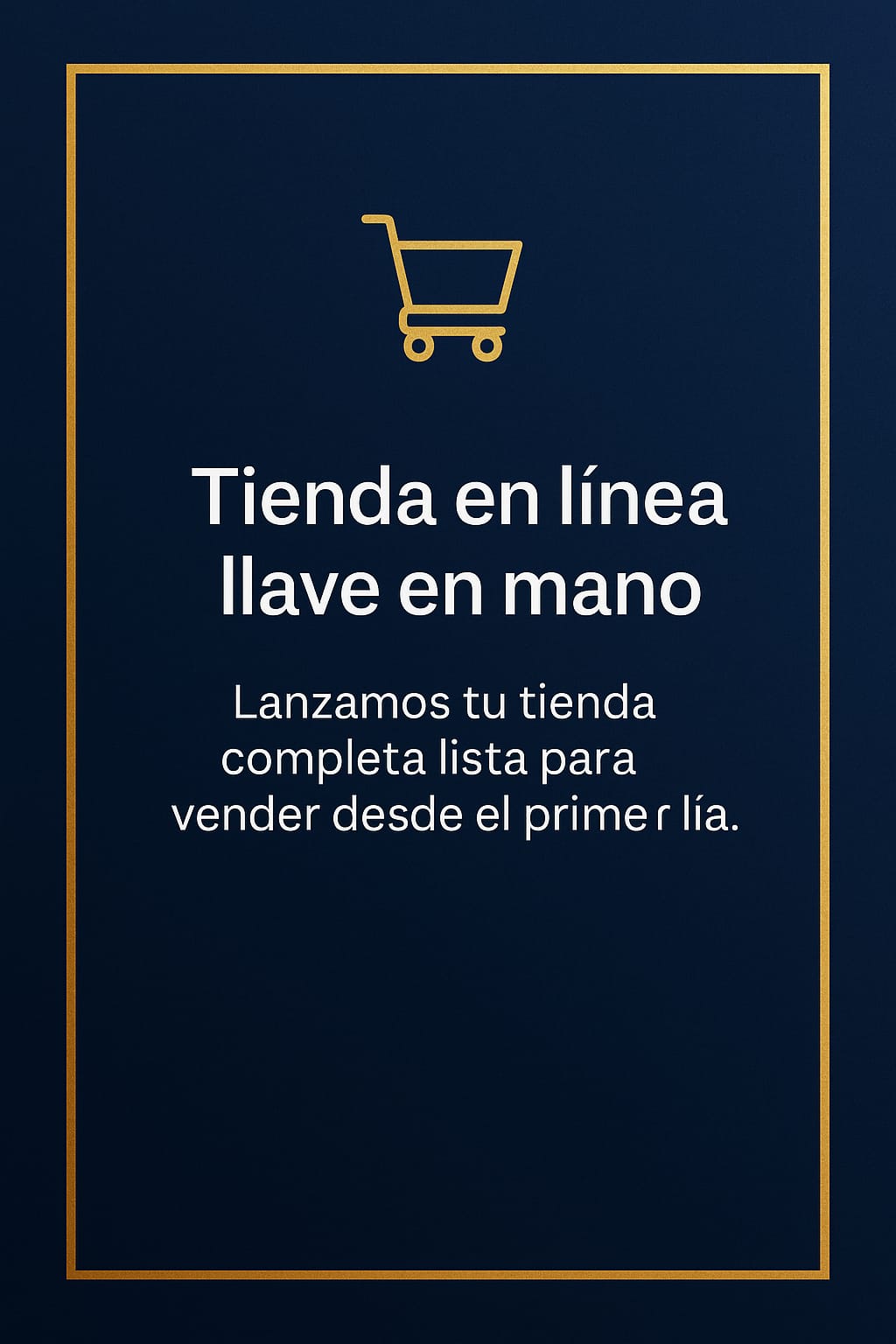 Tienda Online Llave en Mano — StormSpring™