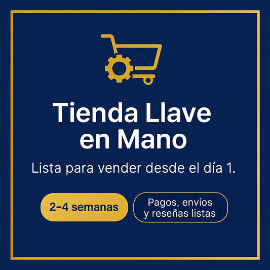 Tienda Online Llave en Mano — StormSpring™